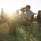 Patented Spring-Action Freestyle Rocker XL - Choice 552 - Freestyle Rocker Portable Outdoor Folding Chair Detail