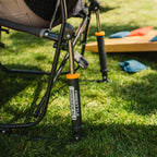 Smooth Motion Freestyle Rocker XL with Side Table - Choice 836 - Heavy-Duty Kickback Rocker with Beverage Holder Detail