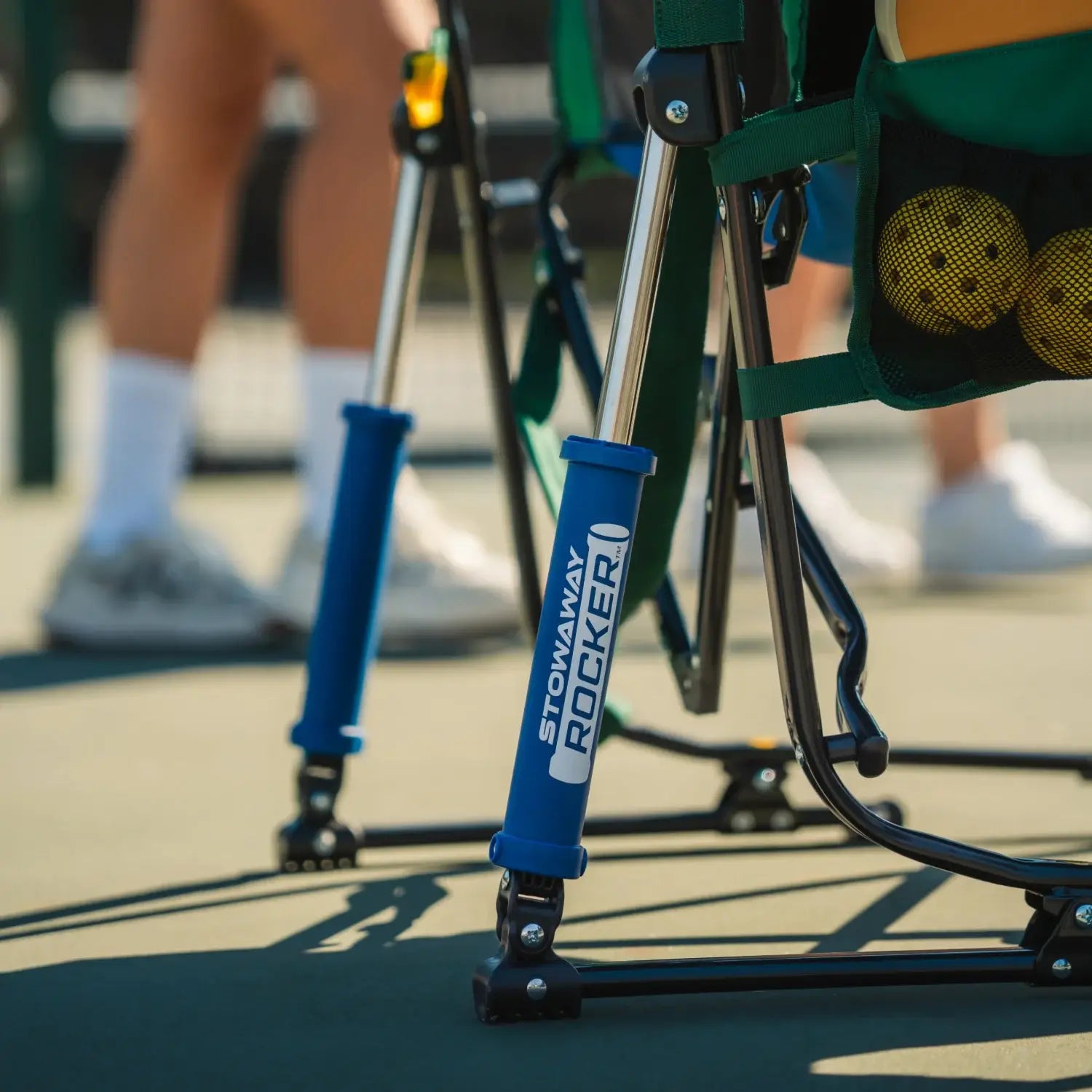 Premium All-Weather Stowaway Rocker - Choice 794 - RoadTrip Rocker Smooth Motion Camp Chair Detail