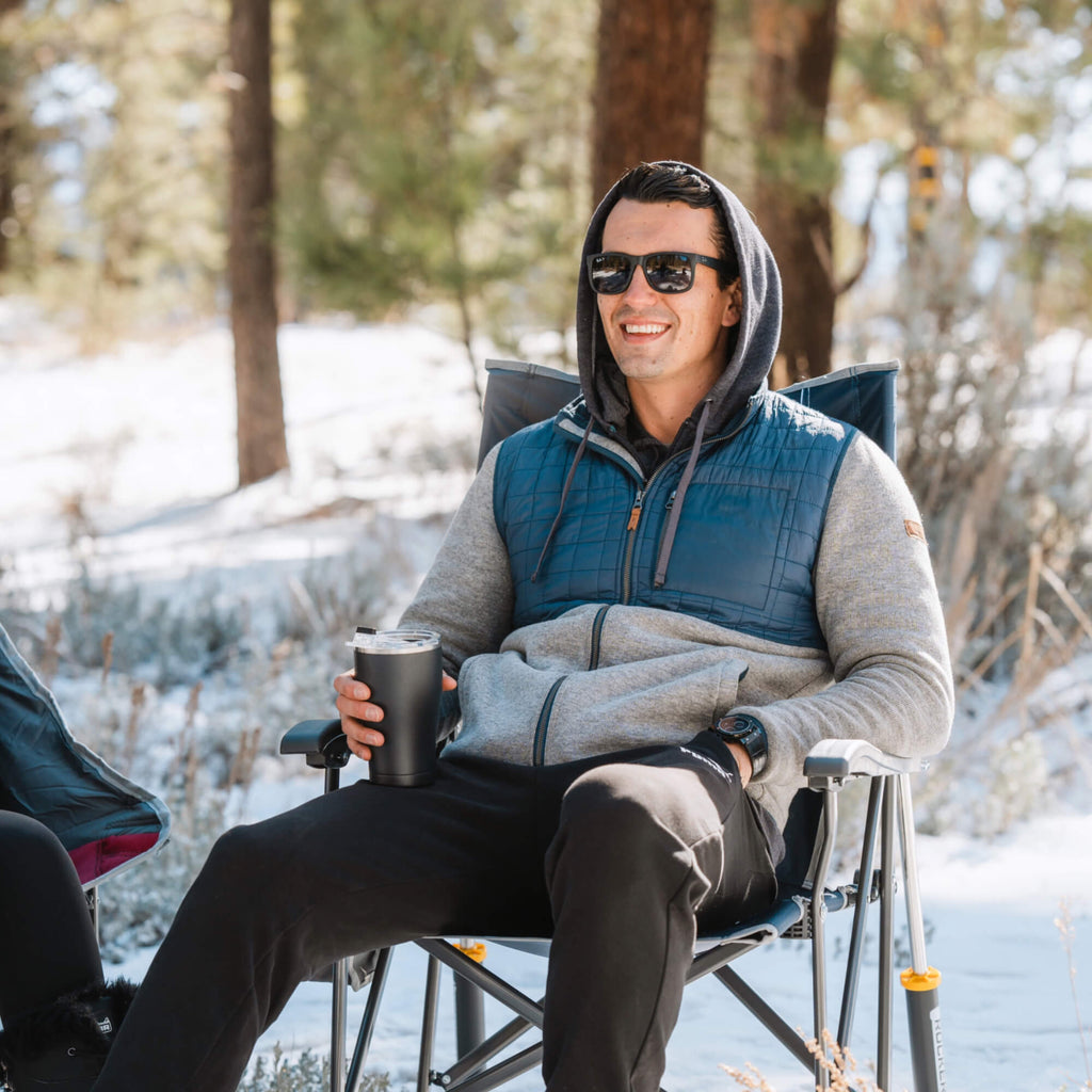 Patented Spring-Action RoadTrip Rocker - Choice 855 - Freestyle Rocker Portable Outdoor Folding Chair Detail