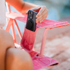 Luxury Camp Kickback Rocker - Choice 345 - Heavy-Duty Kickback Rocker with Beverage Holder Detail
