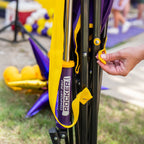 Patented Spring-Action College Comfort Pro Rocker - LSU Tigers - Choice 880 - Patented Spring-Action Rocking Chair for Camping Detail