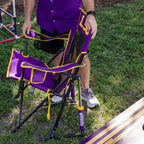 Patented Spring-Action College Comfort Pro Rocker - LSU Tigers - Choice 880 - Patented Spring-Action Rocking Chair for Camping Detail