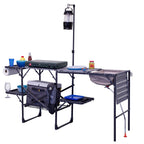 Compact Grilling Master Cook Station - Choice 171 - Heavy-Duty Stainless Steel Camp Cooking Gear Detail