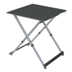 Multi-Functional Cook Compact Camp Table 25 - Choice 214 - Slim-Fold Outdoor Cook Station with Storage Shelves - Default Title