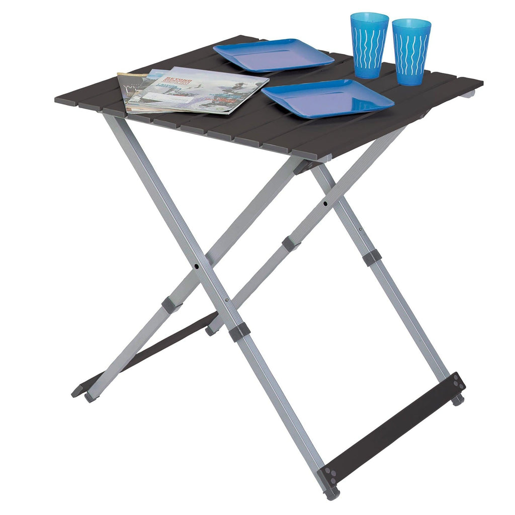 Multi-Functional Cook Compact Camp Table 25 - Choice 214 - Slim-Fold Outdoor Cook Station with Storage Shelves Detail