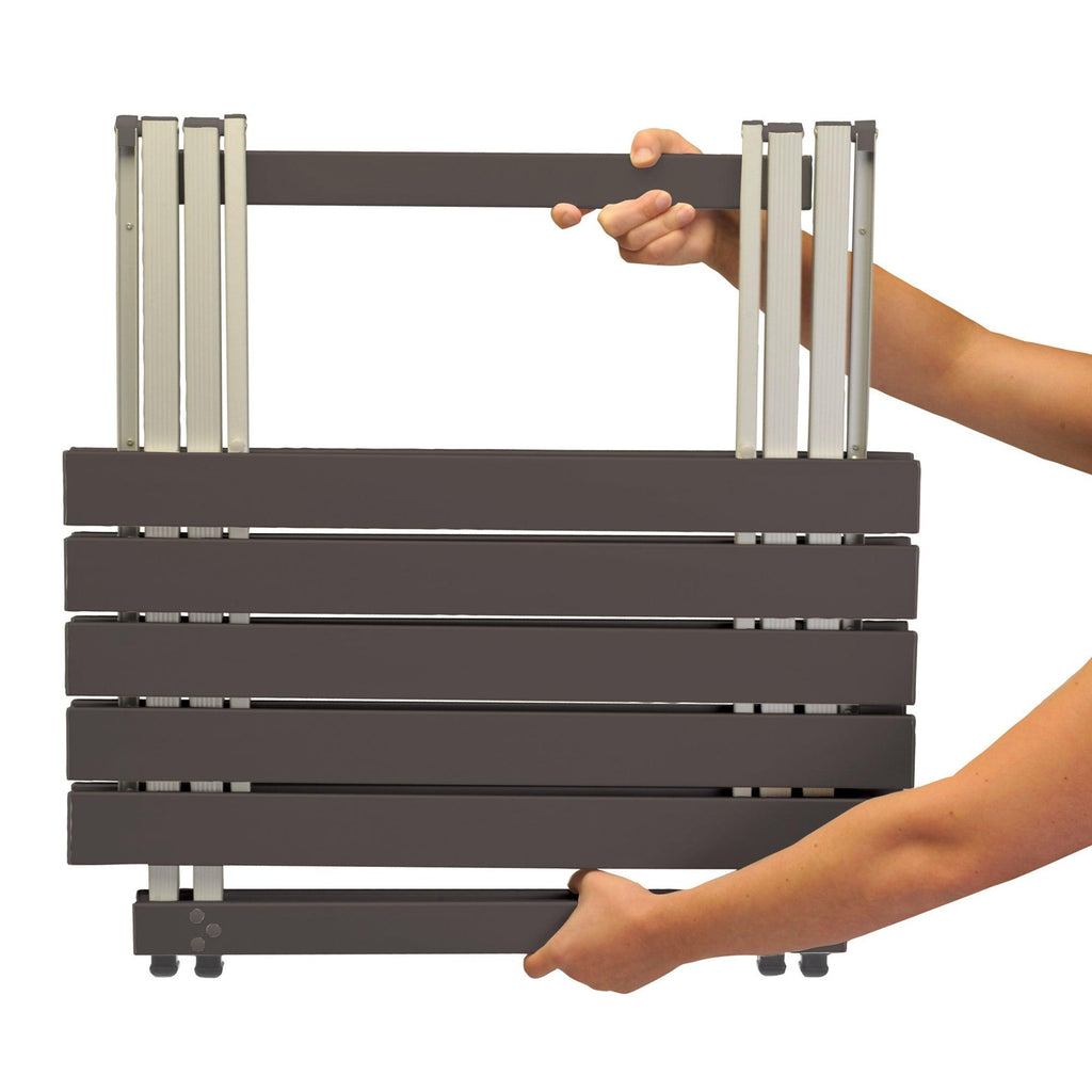 Multi-Functional Cook Compact Camp Table 25 - Choice 214 - Slim-Fold Outdoor Cook Station with Storage Shelves Detail