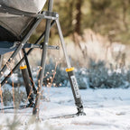 Patented Spring-Action RoadTrip Rocker - Choice 855 - Freestyle Rocker Portable Outdoor Folding Chair Detail