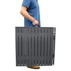 Portable Staging Slim-Fold Table XL - Choice 651 - Master Outdoor Kitchen Station for Tailgating & BBQ Detail