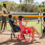 Premium All-Weather Stowaway Rocker - Choice 794 - RoadTrip Rocker Smooth Motion Camp Chair Detail