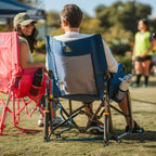 Premium All-Weather Stowaway Rocker - Choice 794 - RoadTrip Rocker Smooth Motion Camp Chair Detail