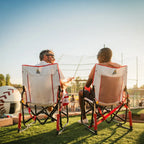 Premium All-Weather Stowaway Rocker - Choice 794 - RoadTrip Rocker Smooth Motion Camp Chair Detail