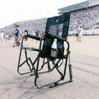 Premium All-Weather Stowaway Rocker - Choice 794 - RoadTrip Rocker Smooth Motion Camp Chair Detail