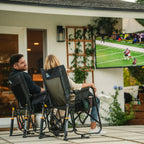 Premium All-Weather Stowaway Rocker - Choice 794 - RoadTrip Rocker Smooth Motion Camp Chair Detail