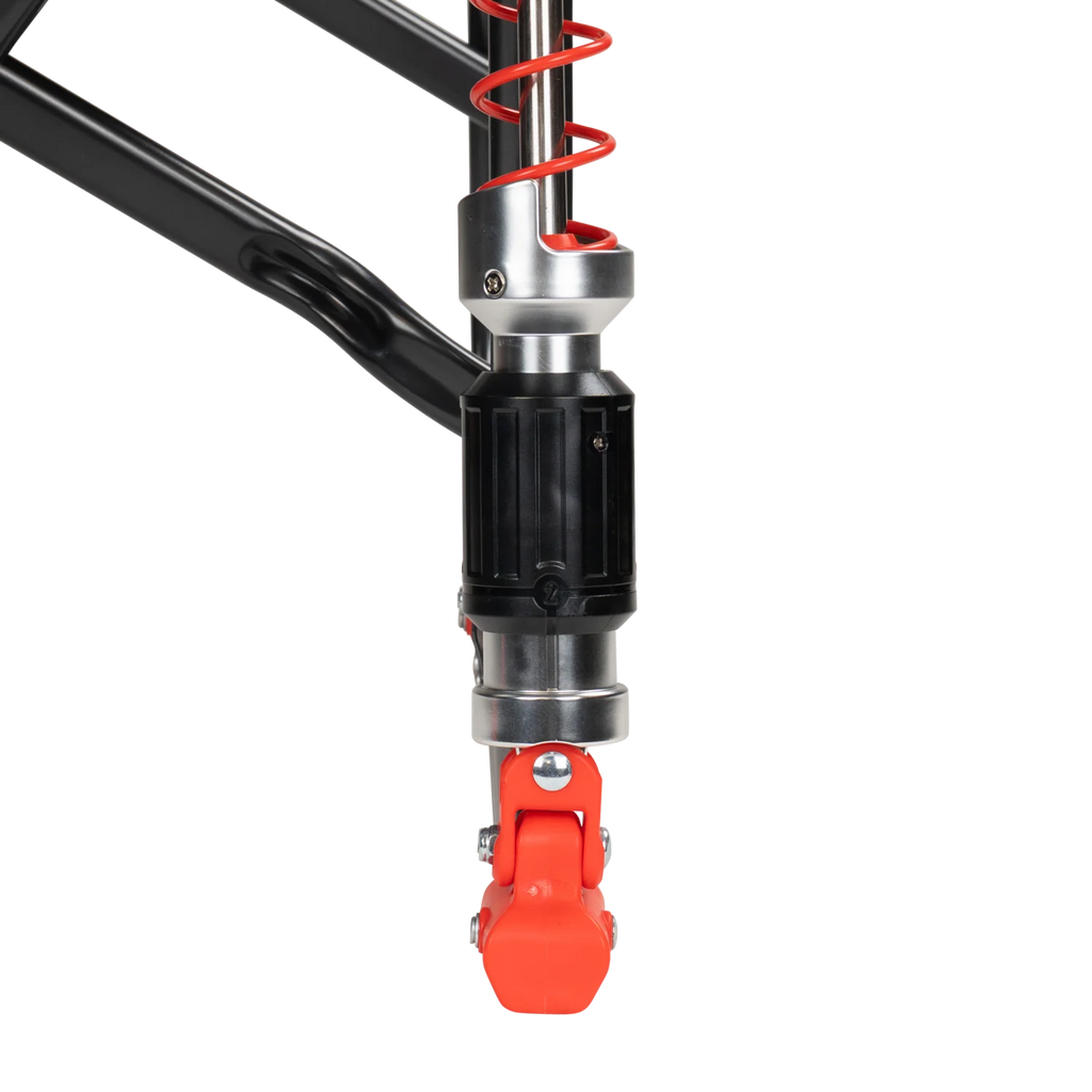 Premium All-Weather Adjustable Rocker - NASCAR - Choice 899 - Heavy-Duty Kickback Rocker with Beverage Holder Detail