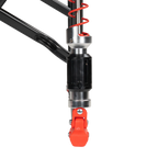 Premium All-Weather Adjustable Rocker - NASCAR - Choice 899 - Heavy-Duty Kickback Rocker with Beverage Holder Detail