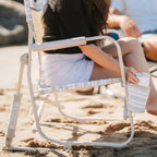 Patented Spring-Action Beach Rocker - Choice 712 - Freestyle Rocker Portable Outdoor Folding Chair Detail