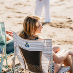 Patented Spring-Action Beach Rocker - Choice 712 - Freestyle Rocker Portable Outdoor Folding Chair Detail