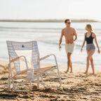 Patented Spring-Action Beach Rocker - Choice 712 - Freestyle Rocker Portable Outdoor Folding Chair Detail