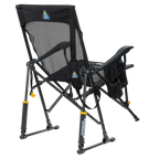 Smooth Motion BreezeRocker - Choice 504 - Heavy-Duty Kickback Rocker with Beverage Holder Detail