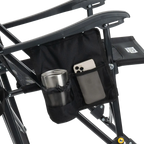 Smooth Motion BreezeRocker - Choice 504 - Heavy-Duty Kickback Rocker with Beverage Holder Detail