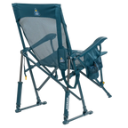 Smooth Motion BreezeRocker - Choice 504 - Heavy-Duty Kickback Rocker with Beverage Holder Detail