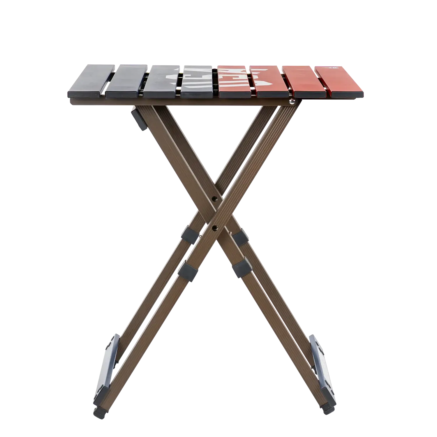 Slim-Fold Compact Camp Table 20 - USA Anniversary Deluxe - Choice 757 - Master Outdoor Kitchen Station for Tailgating & BBQ Detail
