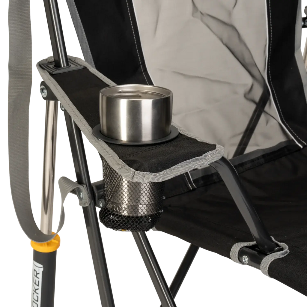 Premium All-Weather Comfort Pro Rocker - Choice 375 - RoadTrip Rocker Smooth Motion Camp Chair Detail