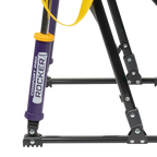Patented Spring-Action College Comfort Pro Rocker - LSU Tigers - Choice 880 - Patented Spring-Action Rocking Chair for Camping Detail