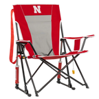 Smooth Motion College Comfort Pro Rocker - Nebraska Cornhuskers - Choice 161 - Patented Spring-Action Rocking Chair for Camping - Default Title