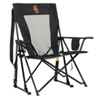 Heavy-Duty Freestyle College Comfort Pro Rocker - USC Trojans - Choice 856 - Heavy-Duty Kickback Rocker with Beverage Holder - Default Title