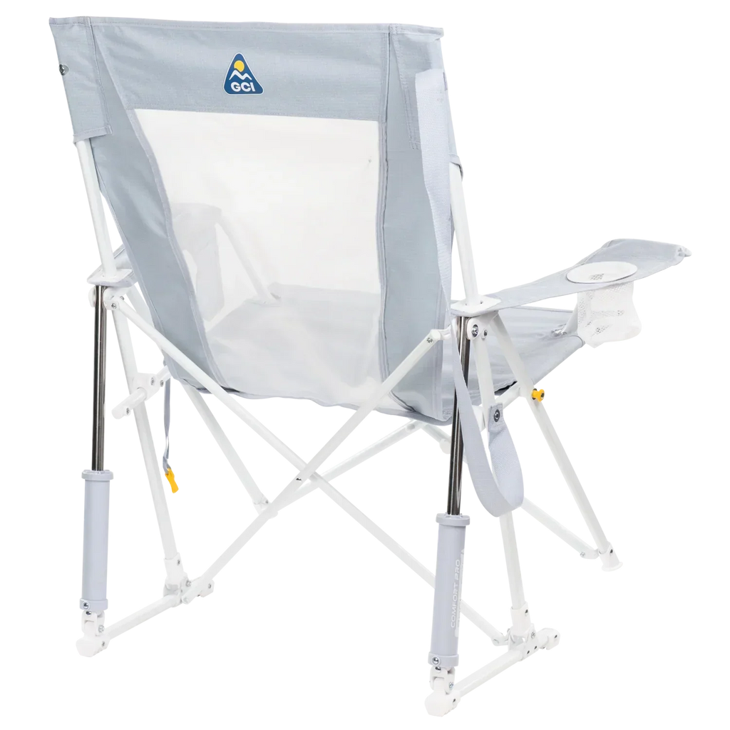 Patented Spring-Action Comfort Pro Rocker XL - Choice 107 - Heavy-Duty Kickback Rocker with Beverage Holder Detail