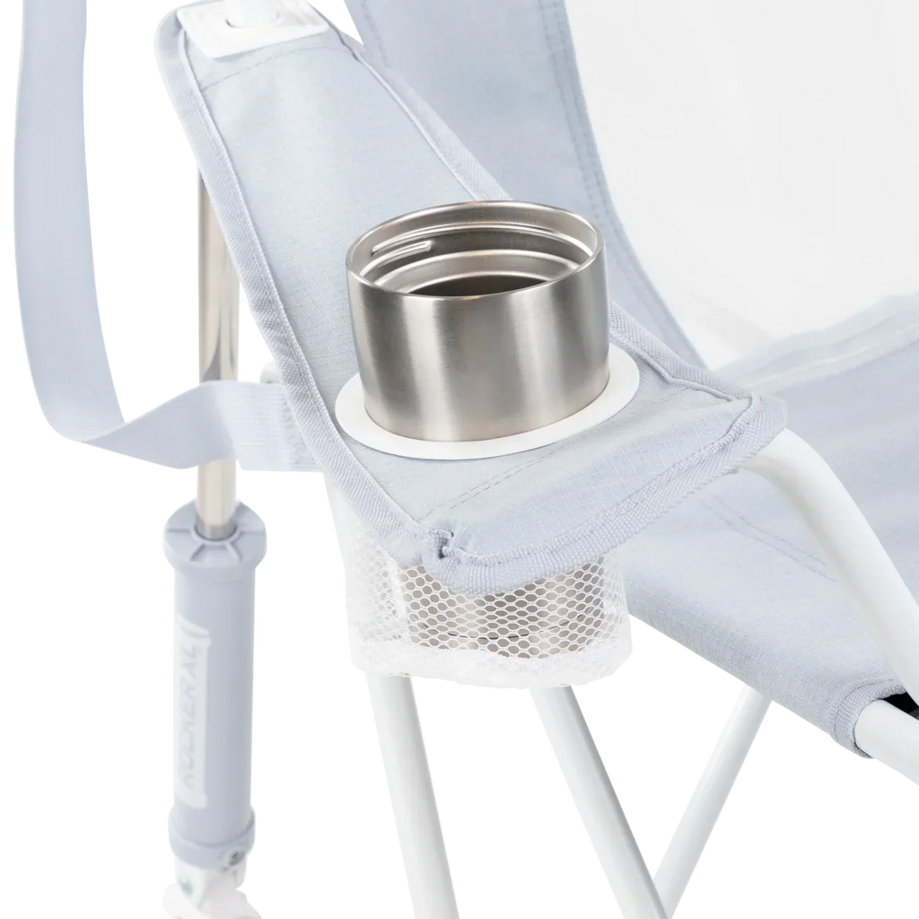 Patented Spring-Action Comfort Pro Rocker XL - Choice 107 - Heavy-Duty Kickback Rocker with Beverage Holder Detail