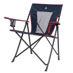 Ultra-Compact Comfort Quad Chair - Choice 989 - Premium Slim-Fold Compact Chair with Messenger Bag Detail