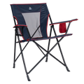 Ultra-Compact Comfort Quad Chair - Choice 989 - Premium Slim-Fold Compact Chair with Messenger Bag - Indigo/Red