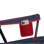 Ultra-Compact Comfort Quad Chair - Choice 989 - Premium Slim-Fold Compact Chair with Messenger Bag Detail