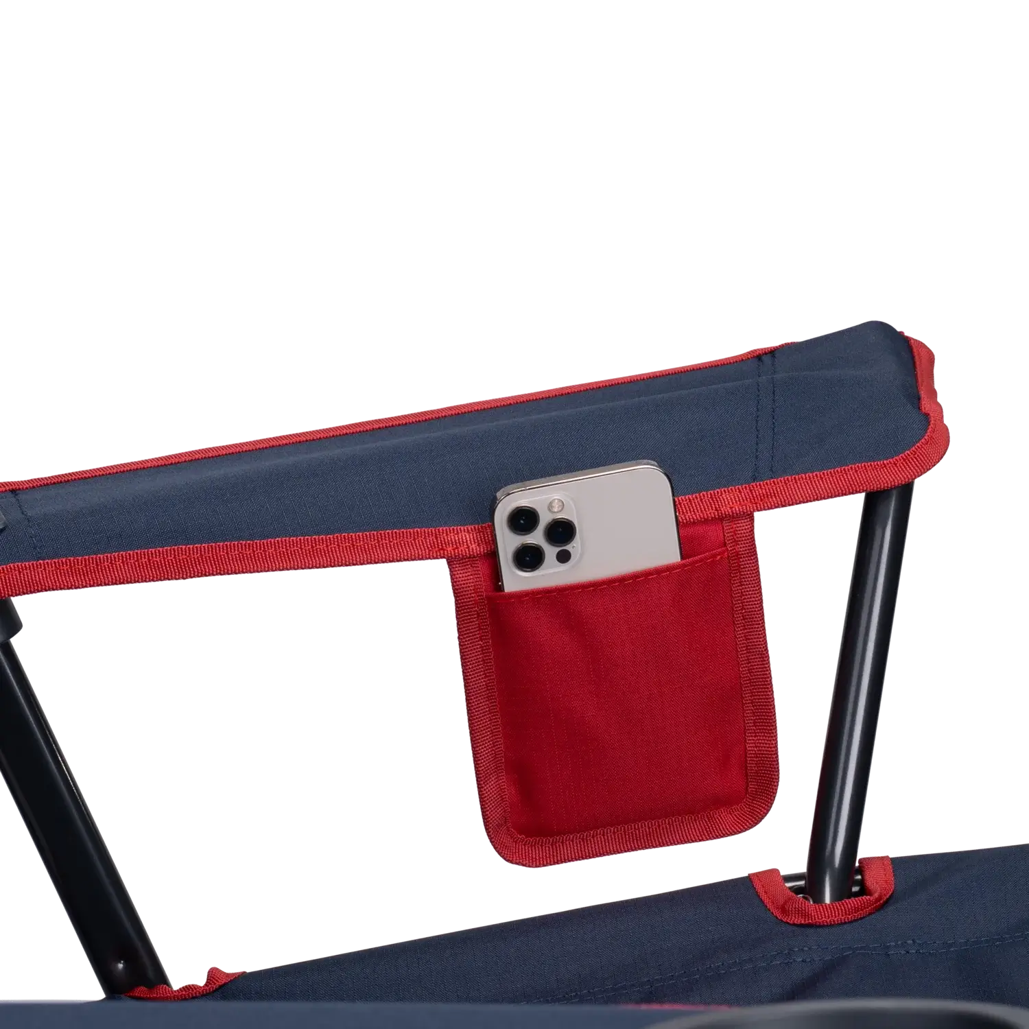 Ultra-Compact Comfort Quad Chair - Choice 989 - Premium Slim-Fold Compact Chair with Messenger Bag Detail