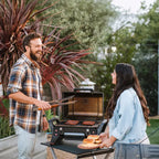 Multi-Functional Cook Compact Camp Table 25 - Choice 214 - Slim-Fold Outdoor Cook Station with Storage Shelves Detail