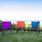 Patented Spring-Action Freestyle Rocker - Pumpkin Spice - Choice 373 - Freestyle Rocker Portable Outdoor Folding Chair Detail