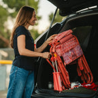 Premium All-Weather Stowaway Rocker - Choice 794 - RoadTrip Rocker Smooth Motion Camp Chair Detail