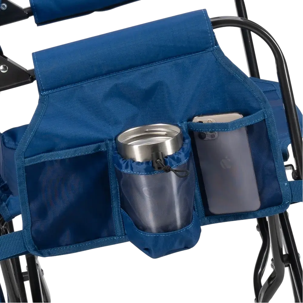 Premium All-Weather Stowaway Rocker - Choice 794 - RoadTrip Rocker Smooth Motion Camp Chair Detail
