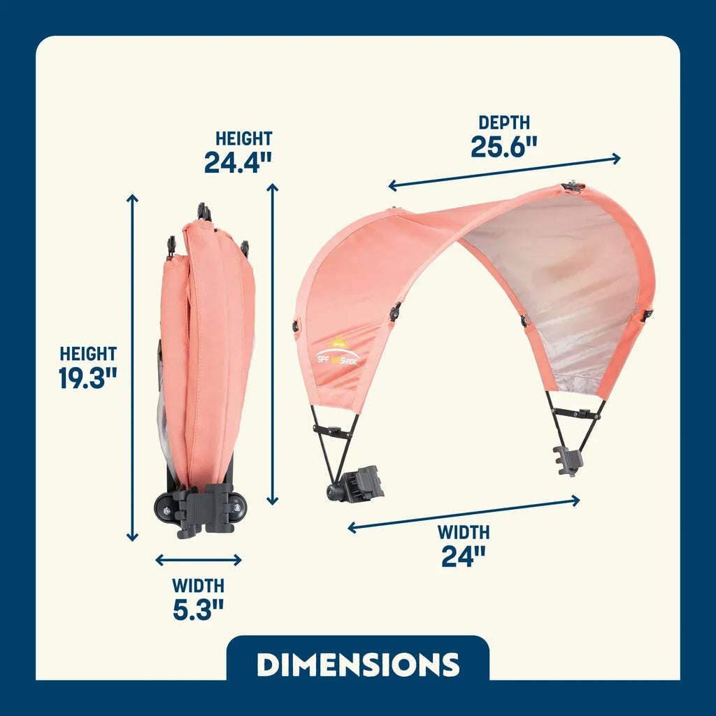 Portable Canopy SunShade Accessory - Choice 361 - Instant Sunshade Umbrella for Tailgating Detail