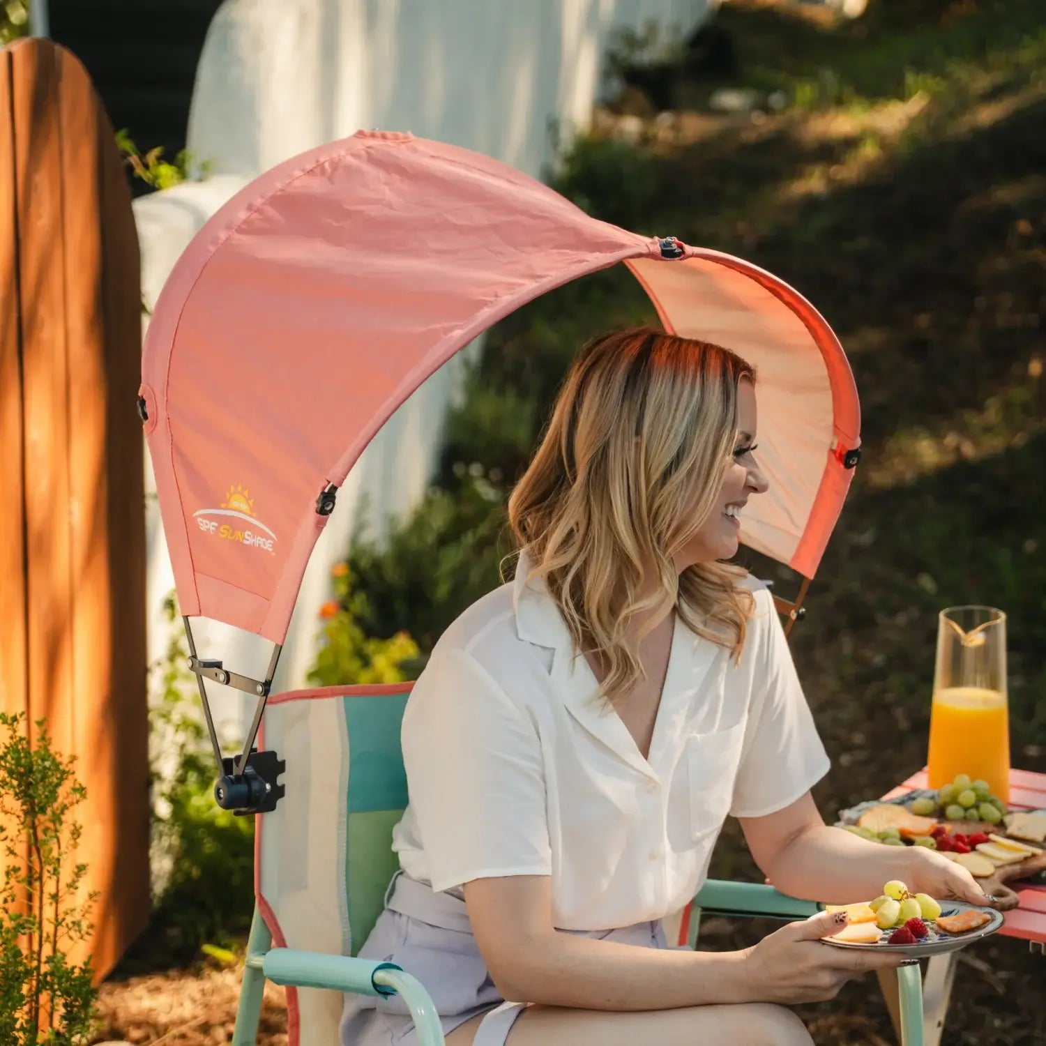 Portable Canopy SunShade Accessory - Choice 361 - Instant Sunshade Umbrella for Tailgating Detail