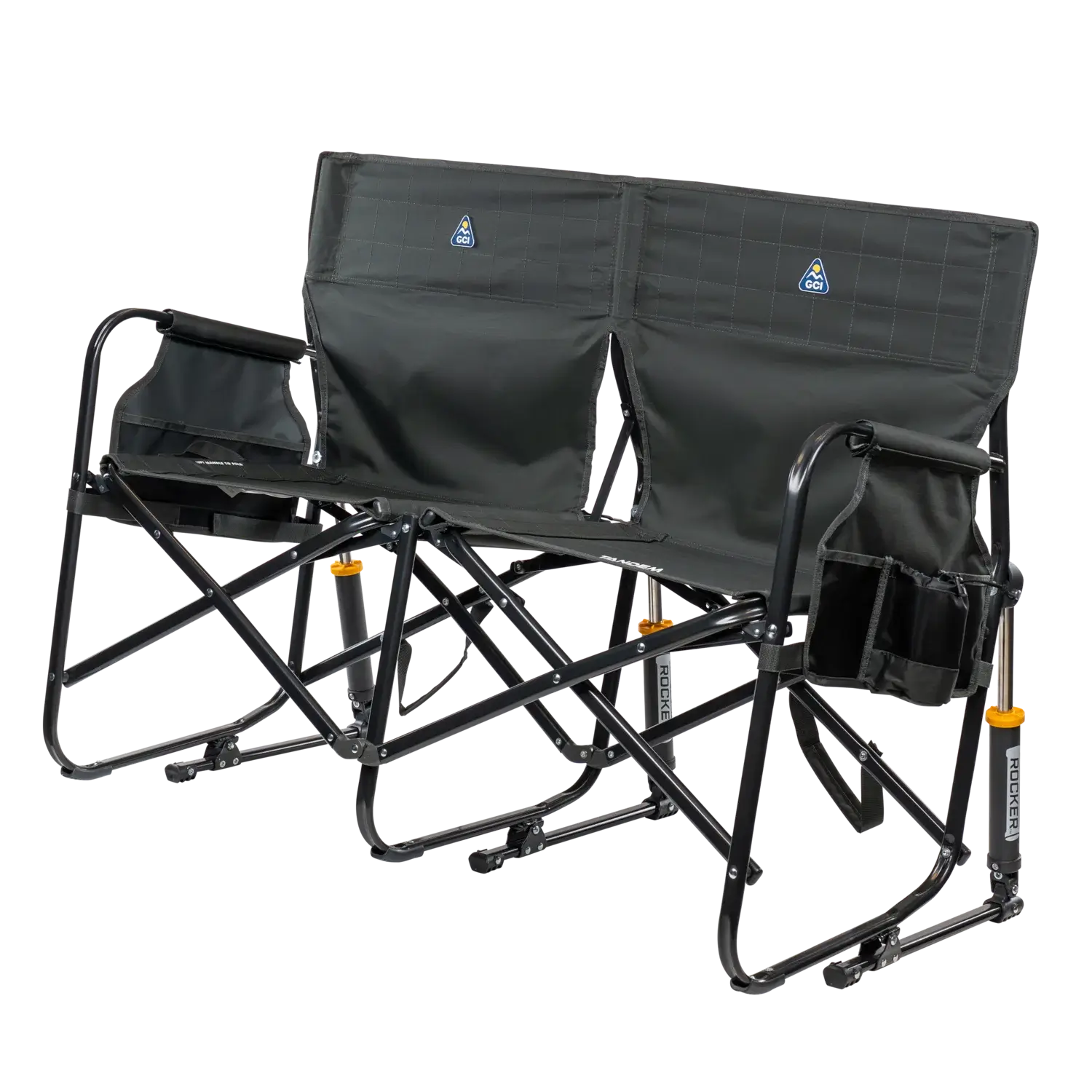 Smooth Motion Tandem Rocker - Choice 227 - RoadTrip Rocker Smooth Motion Camp Chair Detail