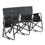 Smooth Motion Tandem Rocker - Choice 227 - RoadTrip Rocker Smooth Motion Camp Chair - Dark Charcoal